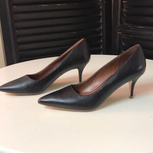 Cole Haan Black Leather Heels